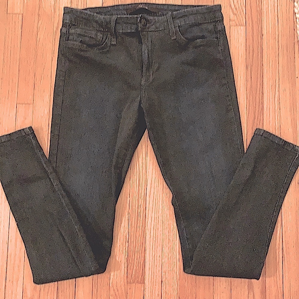 Joe’s Jeans, The Skinny Black stretch jeans.
